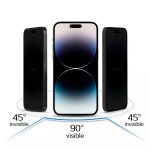 Tempered Privacy Glass for Iphone 11 - Image 2