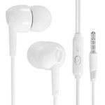 In-ear Handsfree 1.15μ Άσπρο ακουστικό