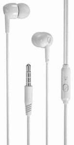 In-ear Handsfree 1.15μ Άσπρο ακουστικό - Image 2