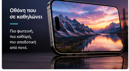 Concept εικόνα της οθόνης και του Dynamic Island στο iPhone 18 Pro