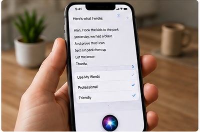iPhone με λειτουργίες Apple Intelligence και Siri